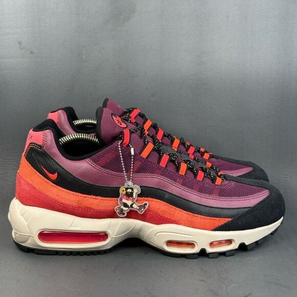 Nike Air Max 95 Utility Villain Red athletic sneaker shoes men's size 11 - Picture 1 of 8